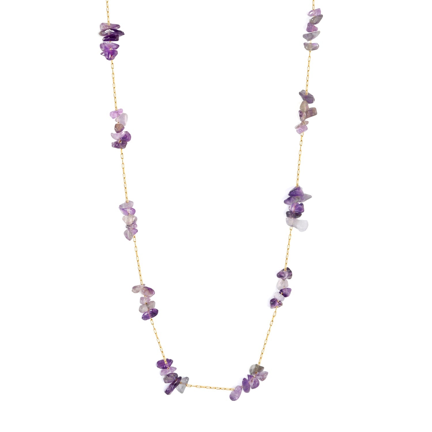 White/blue turquoise/purple/pink crystal/mixed color accessories 0.3 elongated chain *40+5cm+6mm round plate necklace gold color asonjewelry